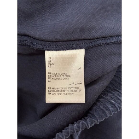 INC International Concepts Utility Jogger Pant Blue Stretch Pockets - Picture 10 of 13